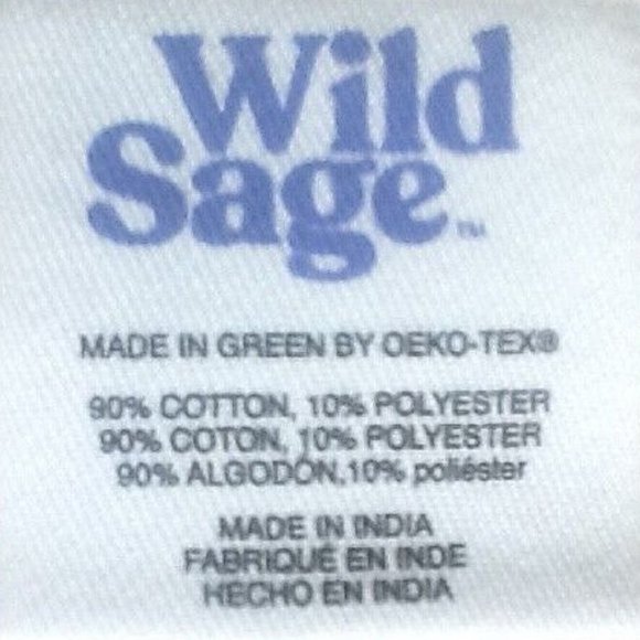 5 Wild Sage Savannah Quick Dry HAND Towels = WHITE + IVORY + GRAY + BLUE + PINK - Picture 2 of 9